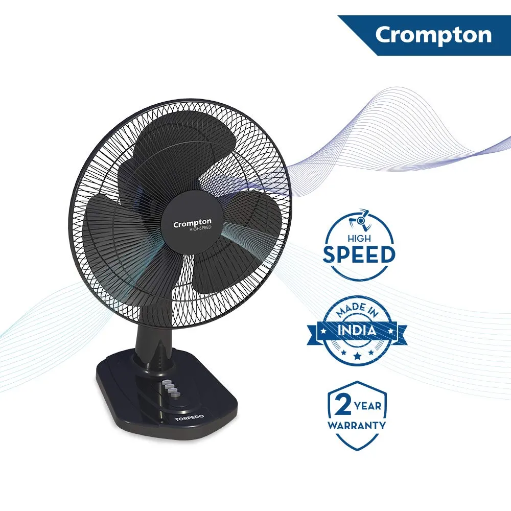 CROMPTON TABLE FAN - HS TORPEDO  - 400MM