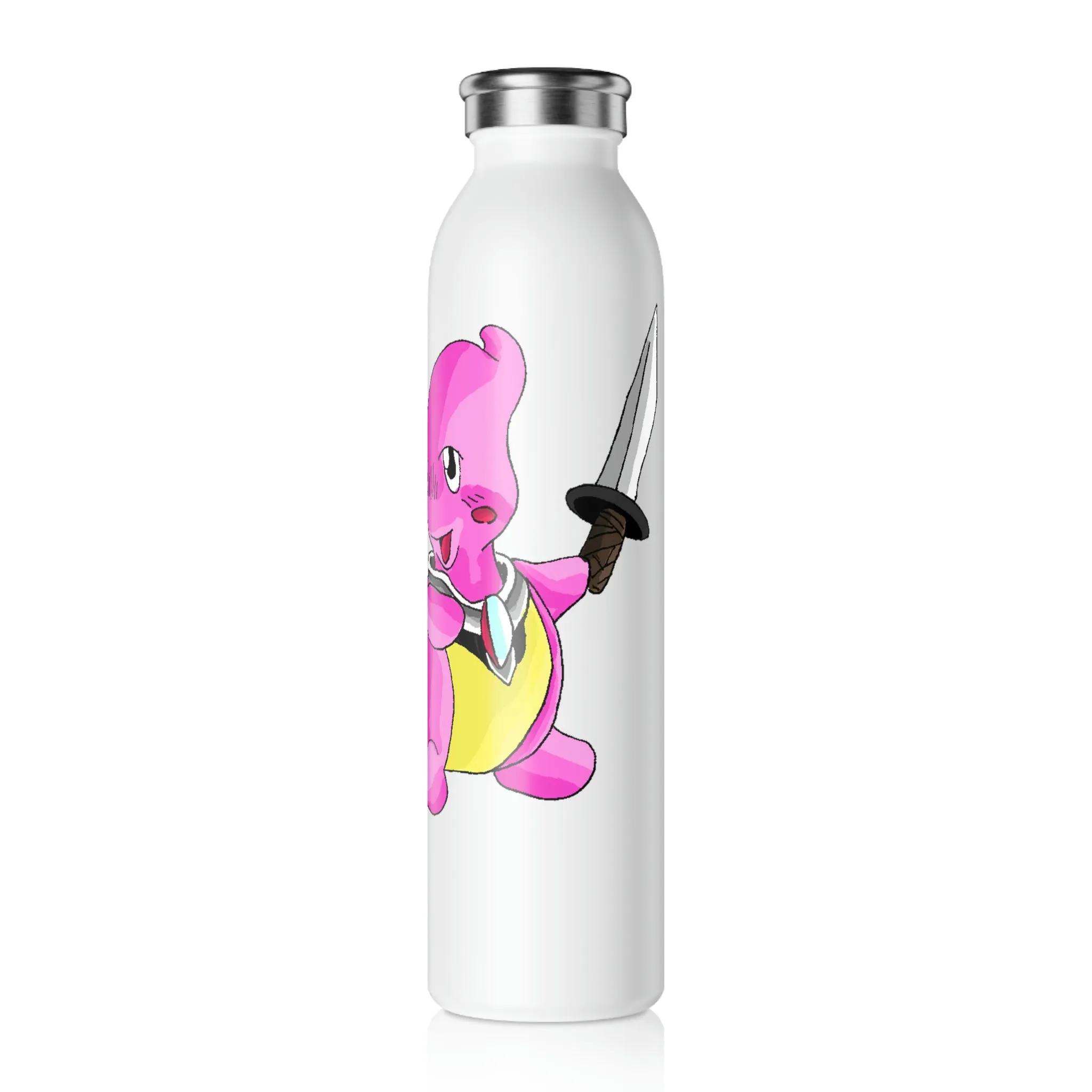 Curswordsman Slim Water Bottle