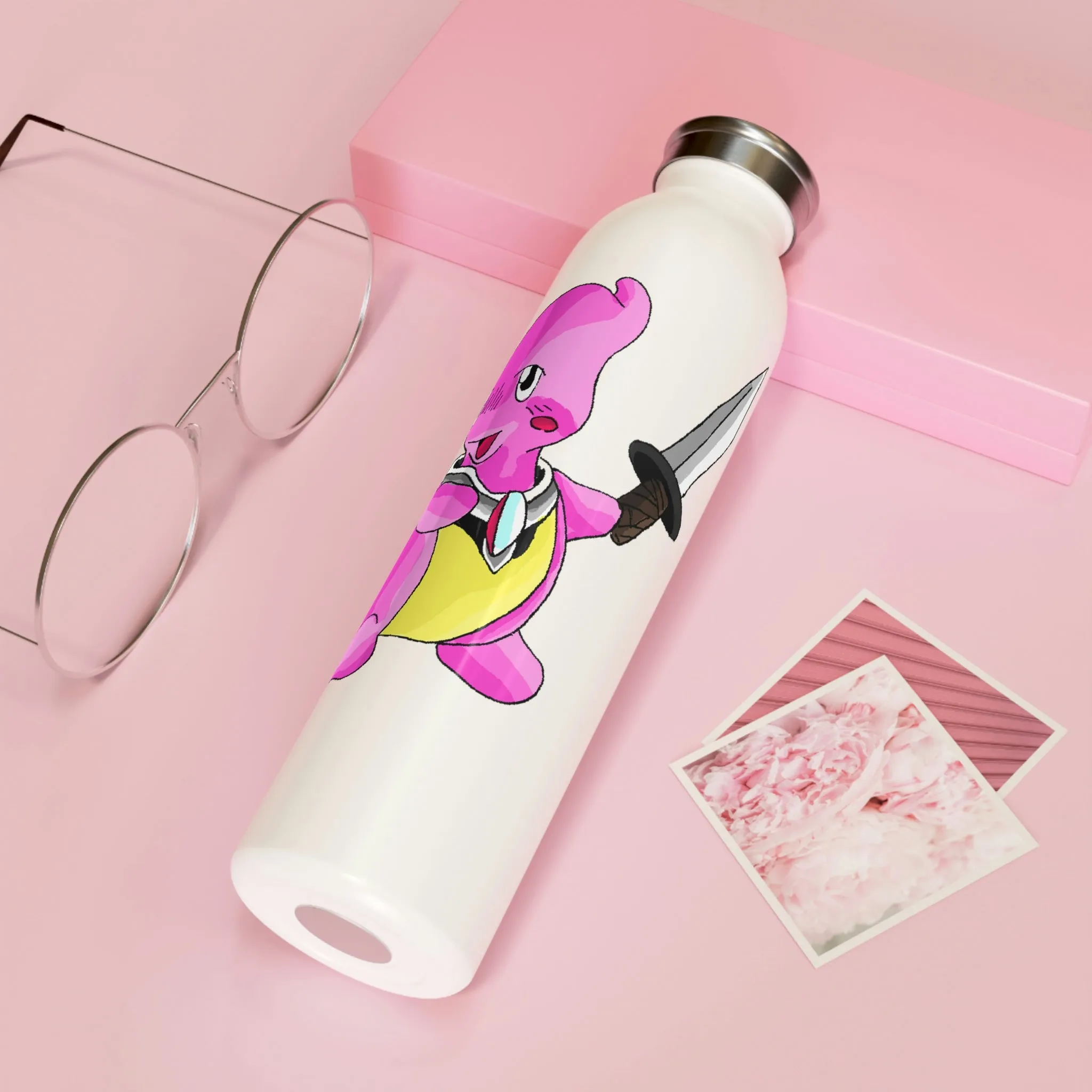 Curswordsman Slim Water Bottle