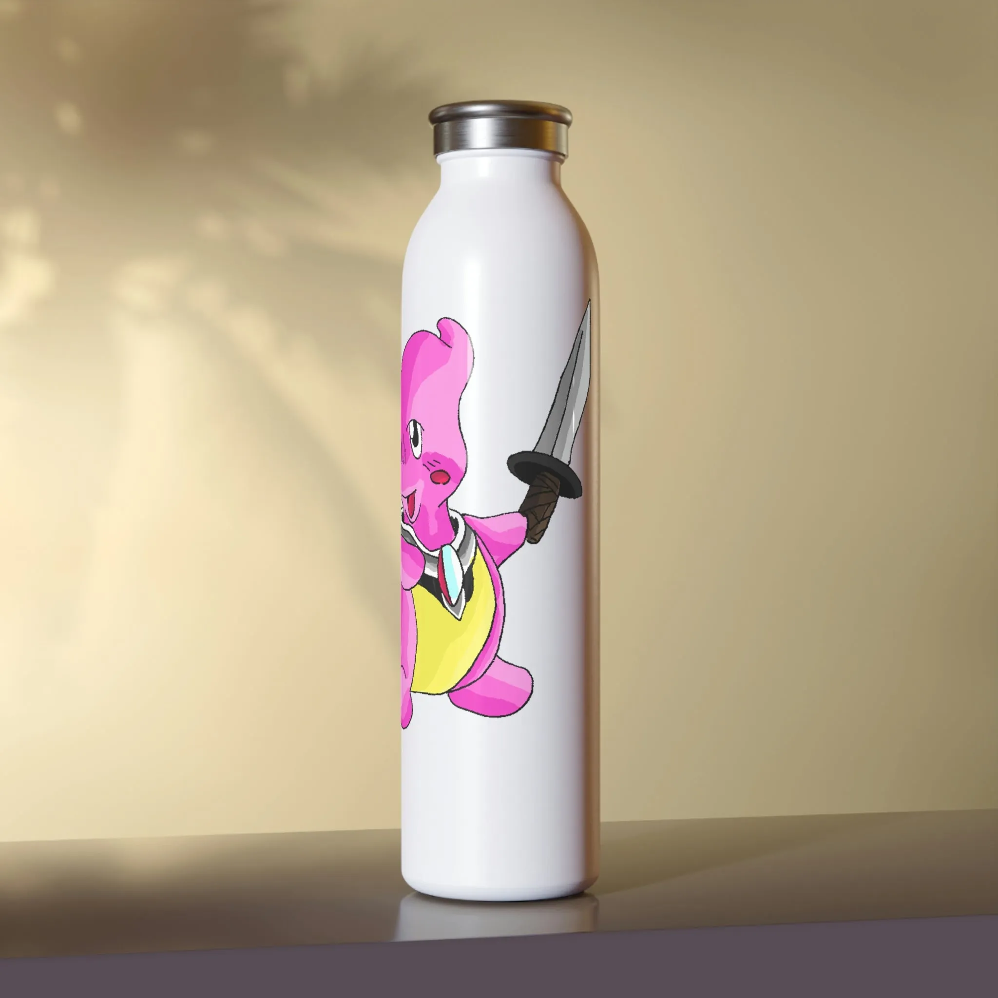 Curswordsman Slim Water Bottle