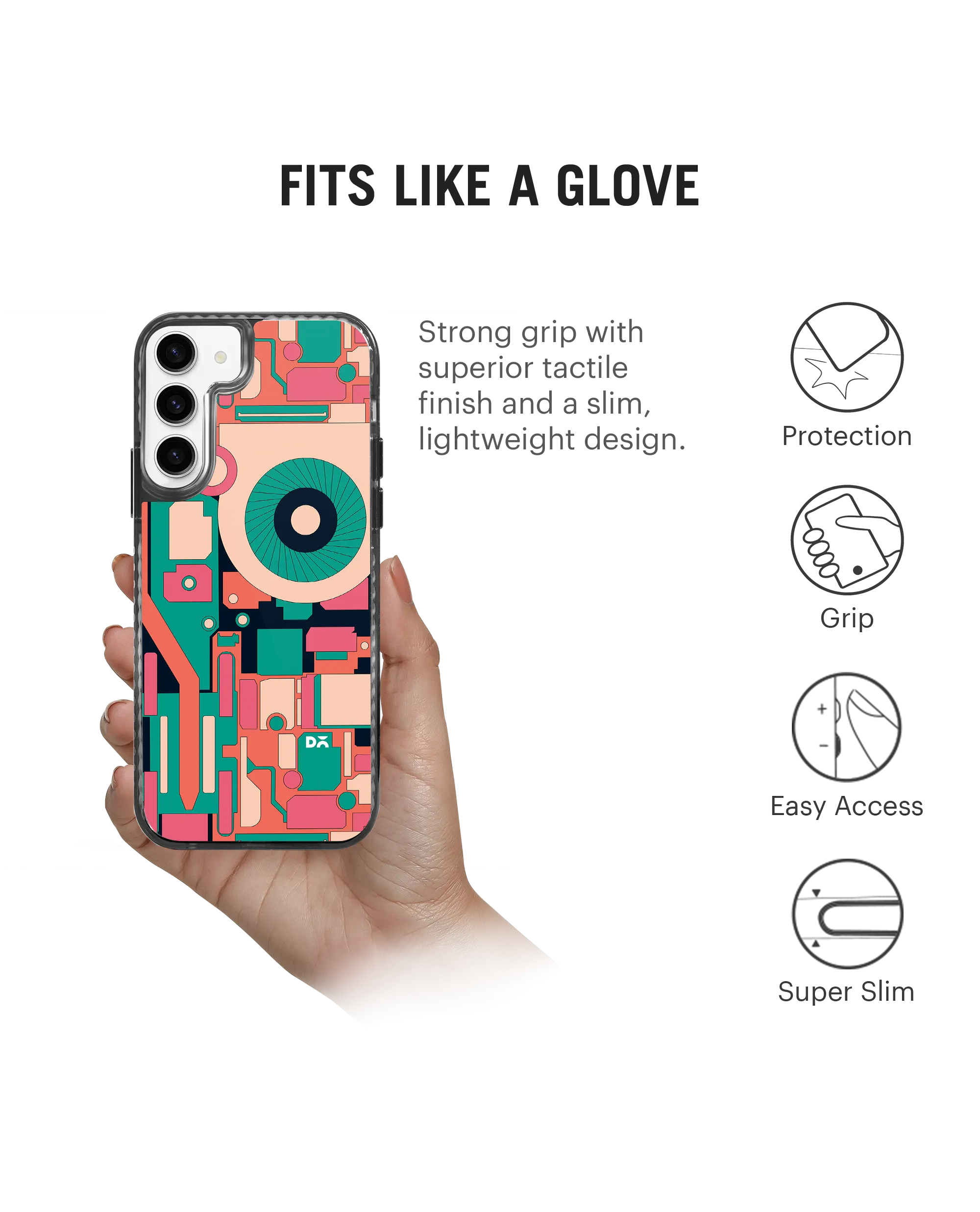 DailyObjects Fan-tilator Stride 2.0 Case Cover For Samsung Galaxy S23 Plus