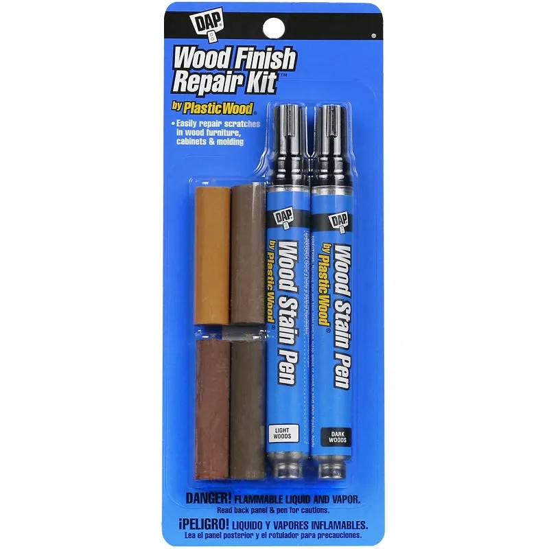 DAP 7079804100 Wood Finish Repair Kit, Wood Tones, 4 oz :SET: QUANTITY: 1