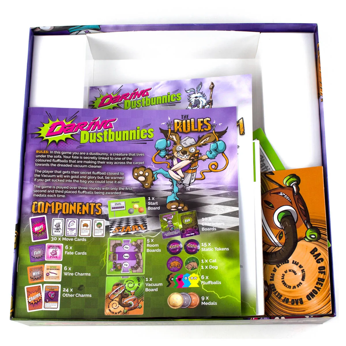 Daring Dustbunnies Board Game