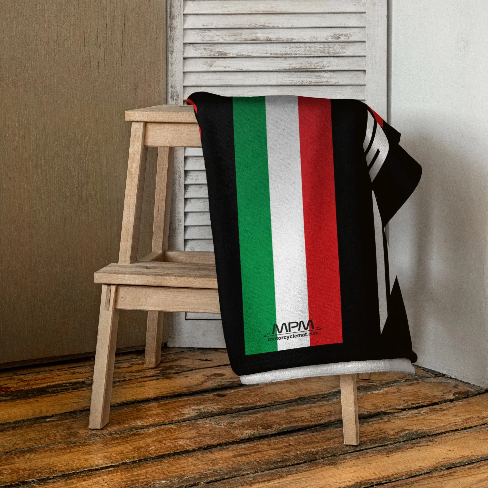 Designed Beach Towel Inspired by Aprilia RSV4 Motorcycle Model - MM9220