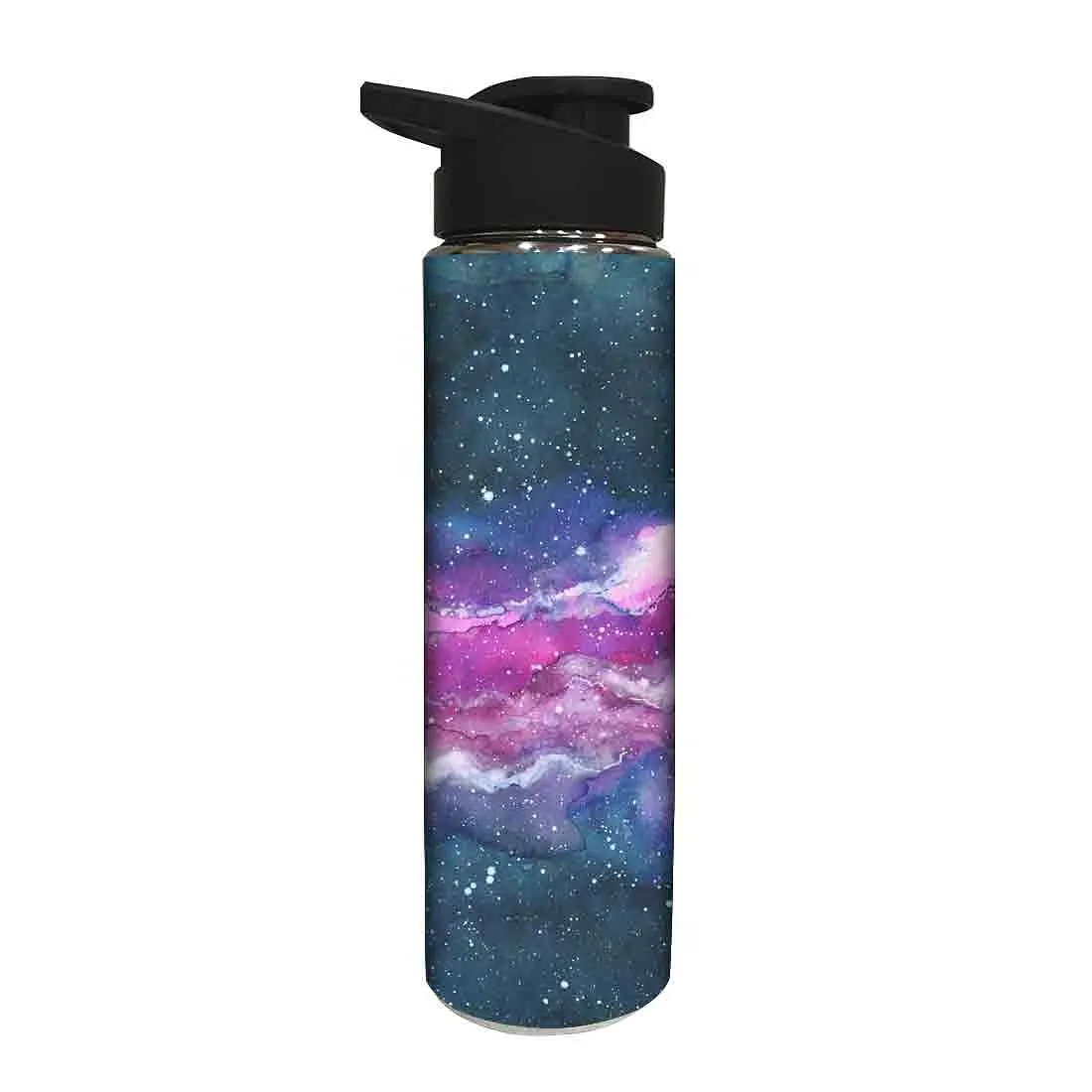 Designer Stainless Steel Bottle for Return Gifts - Space