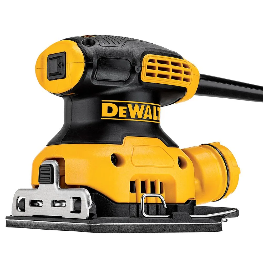 DeWALT DWE6411K 1/4-Inch 2.4 Amp 12,000 Opm Corded Sheet Sander Kit w/ Bag