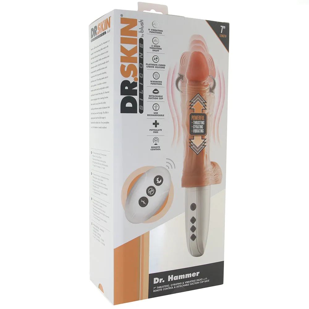 Dr. Skin Dr. Hammer 7 Inch Thrusting Vibe