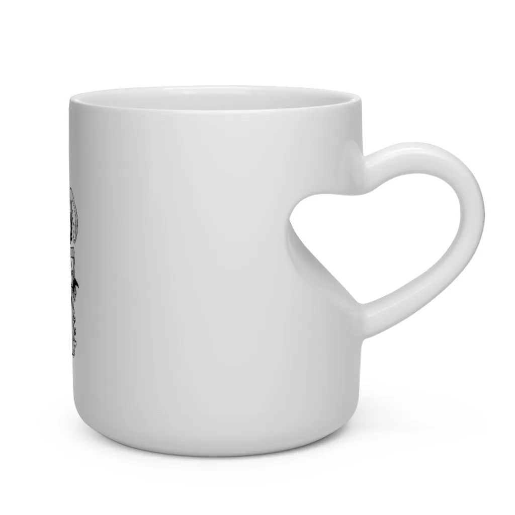 Dragon Heart Shape Mug