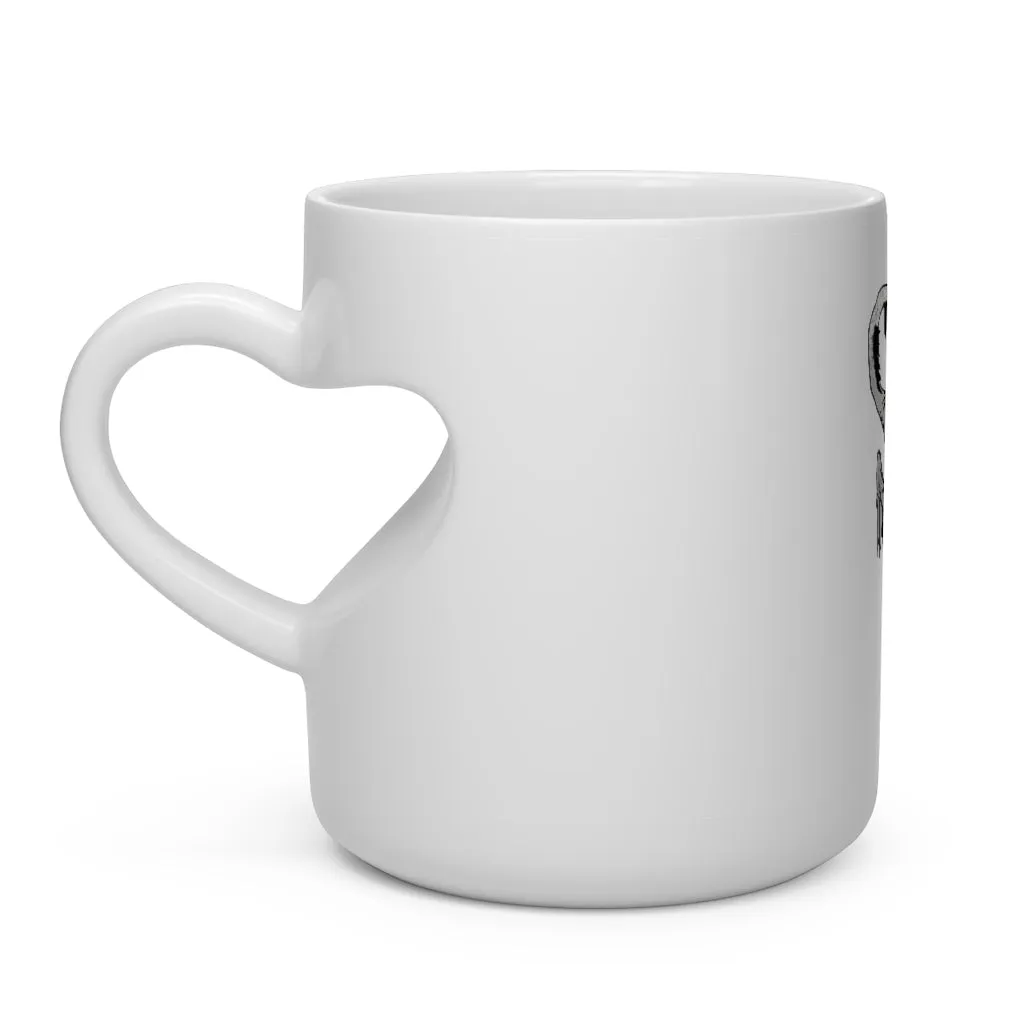 Dragon Heart Shape Mug