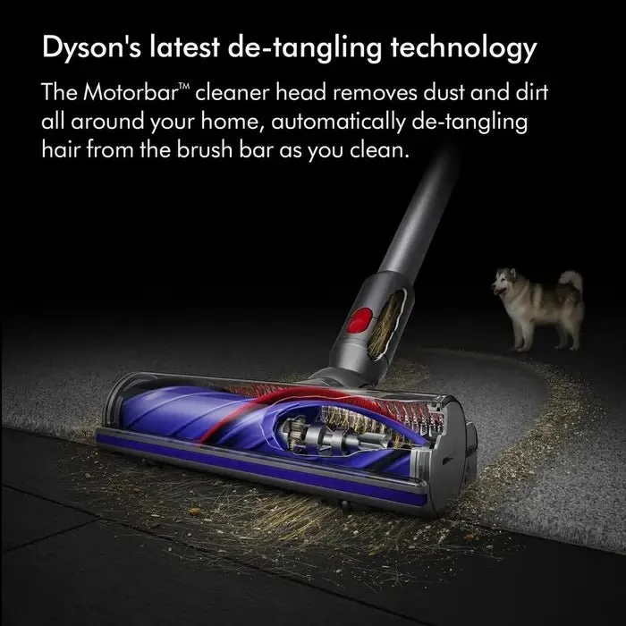 Dyson V11 ADVANCED24 Cordless Vacuum Cleaner With Up To 60 Minutes Run Time - Nickel/Purple