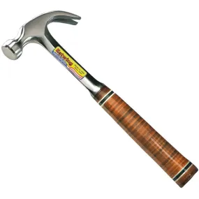 E24C - Estwing  Curved Claw Hammer - Leather Grip 24oz