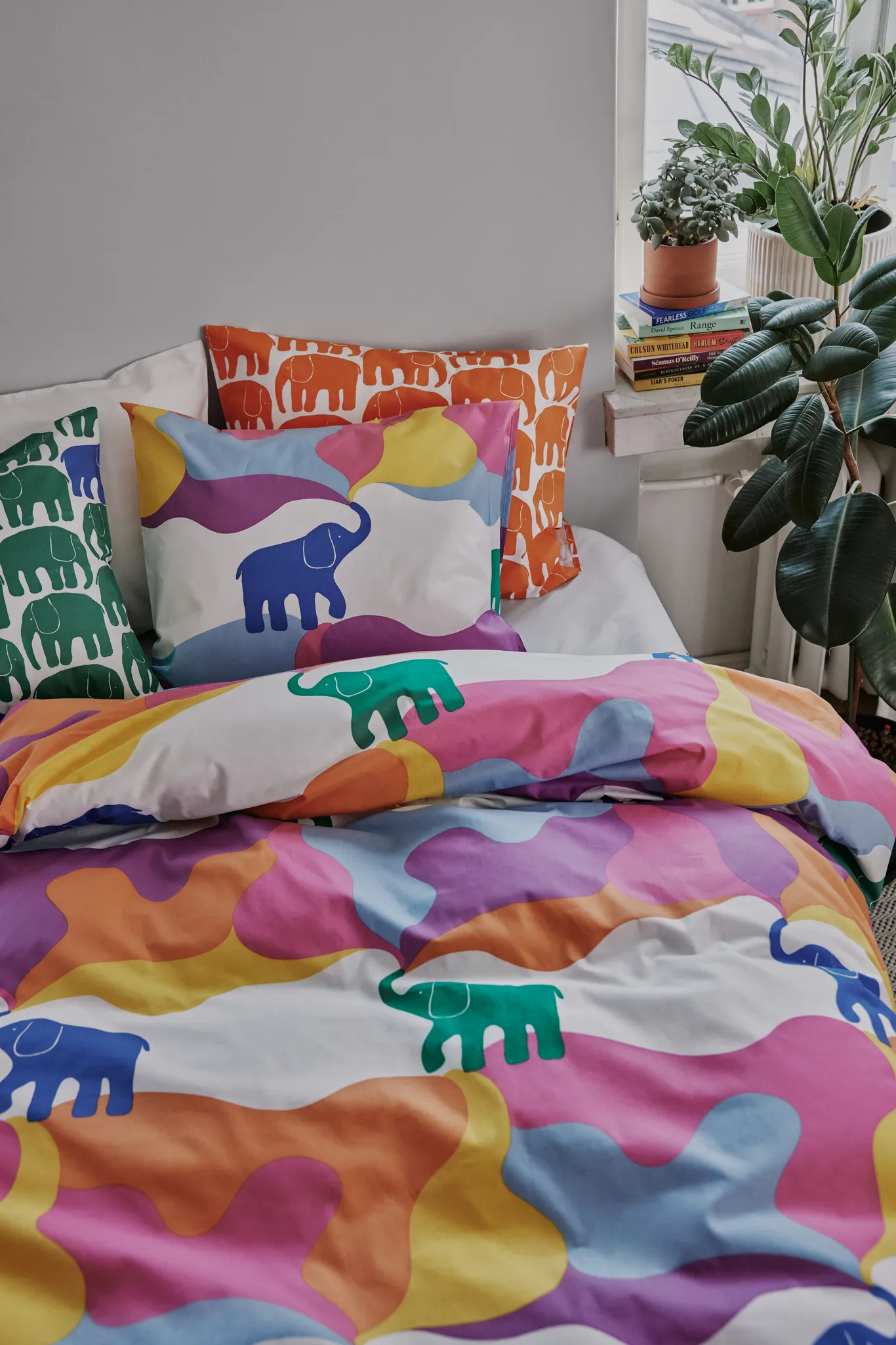 Elefantti riemu Duvet Cover Set