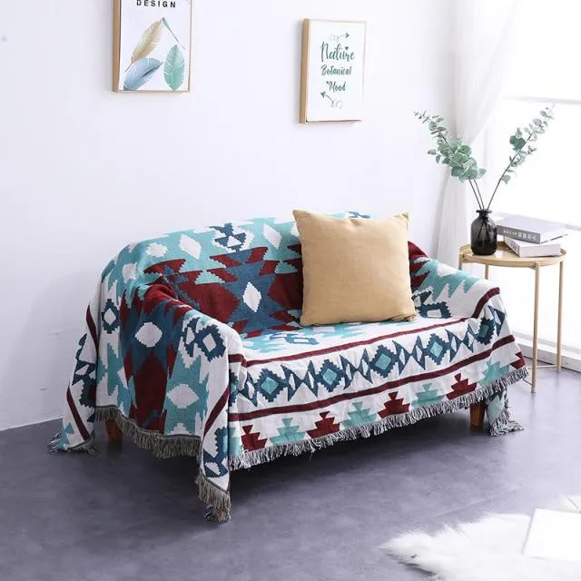 Ethnic Throw Blanket