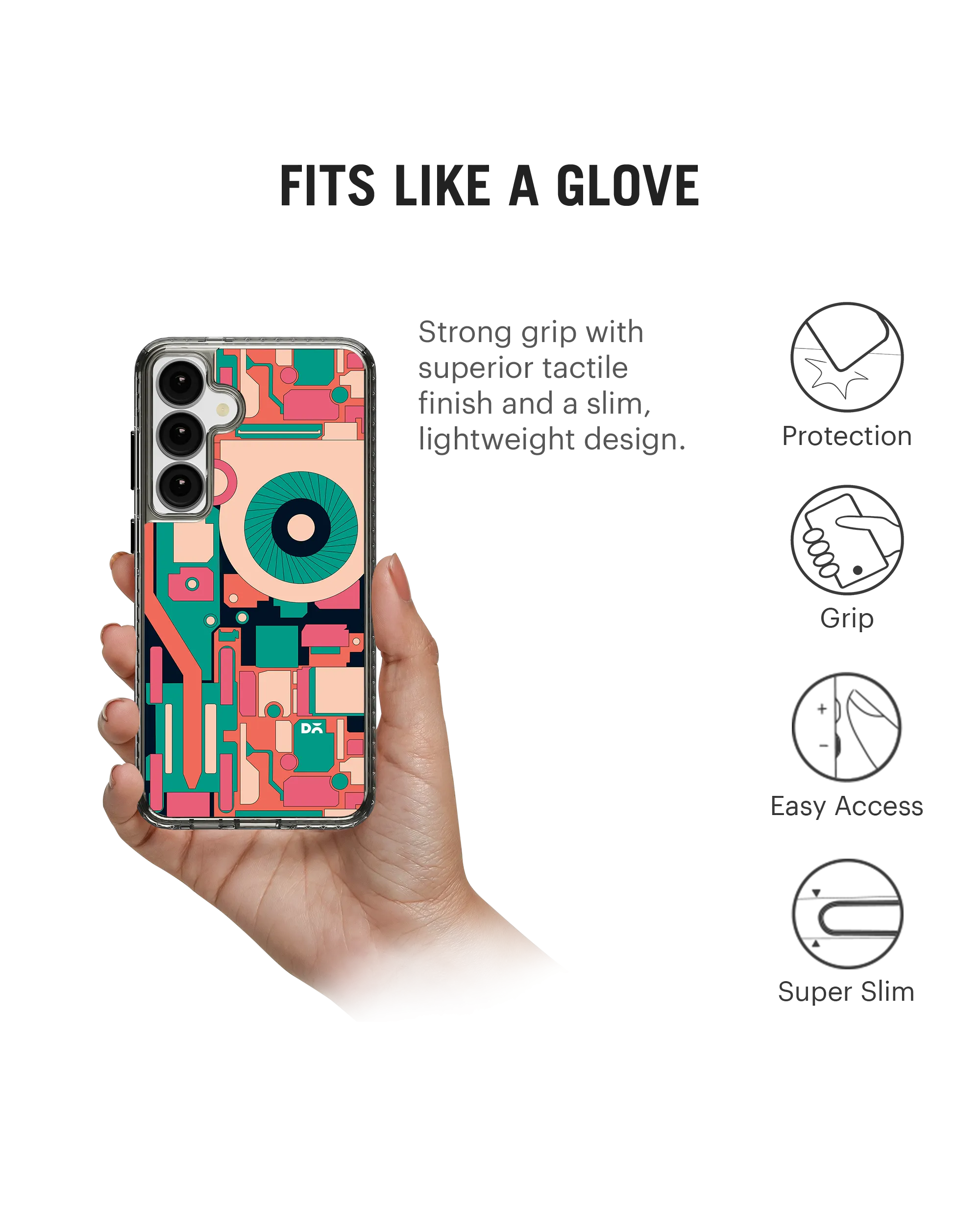 Fan-tilator Stride 2.0 Case Cover For Samsung Galaxy S24 Plus