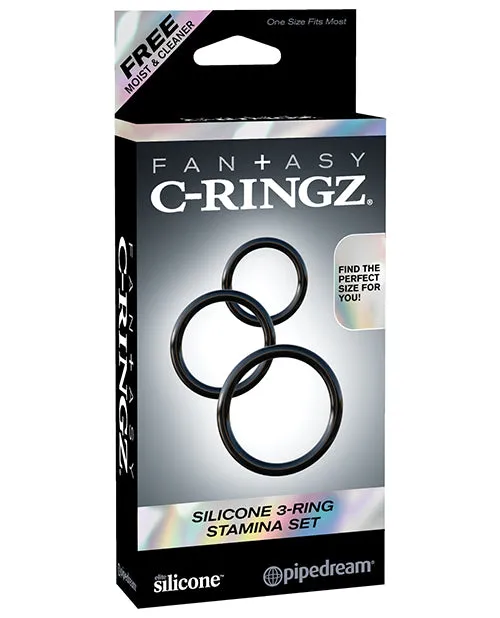 Fantasy C-ringz Silicone 3-ring Stamina Set