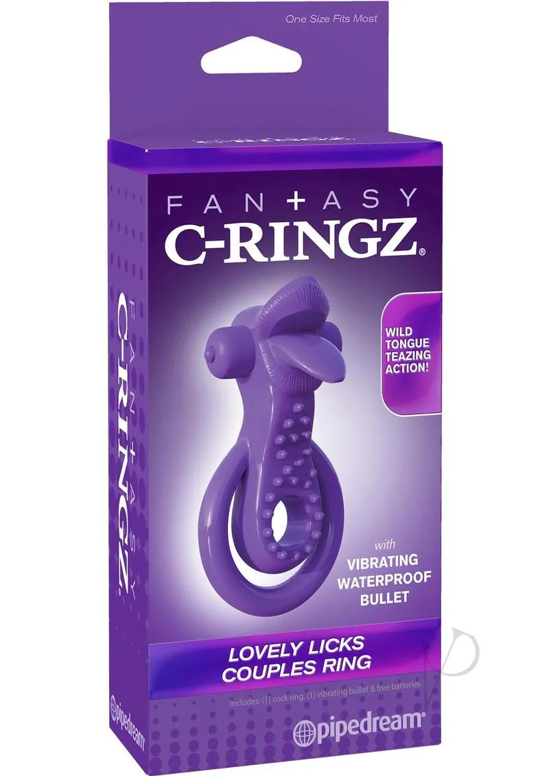 Fcr Lovely Licks Couples Ring Purple