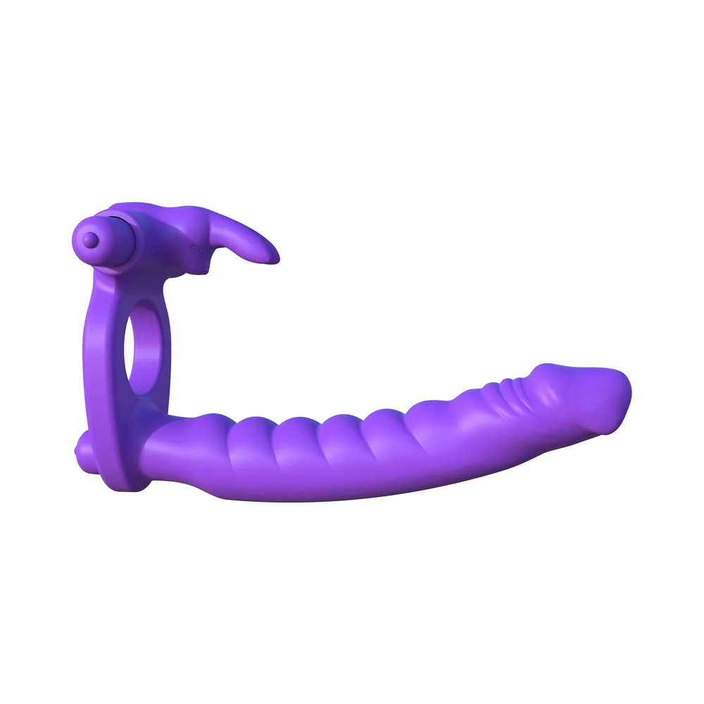 Fcr Silicone Double Pene Rabbit Purple