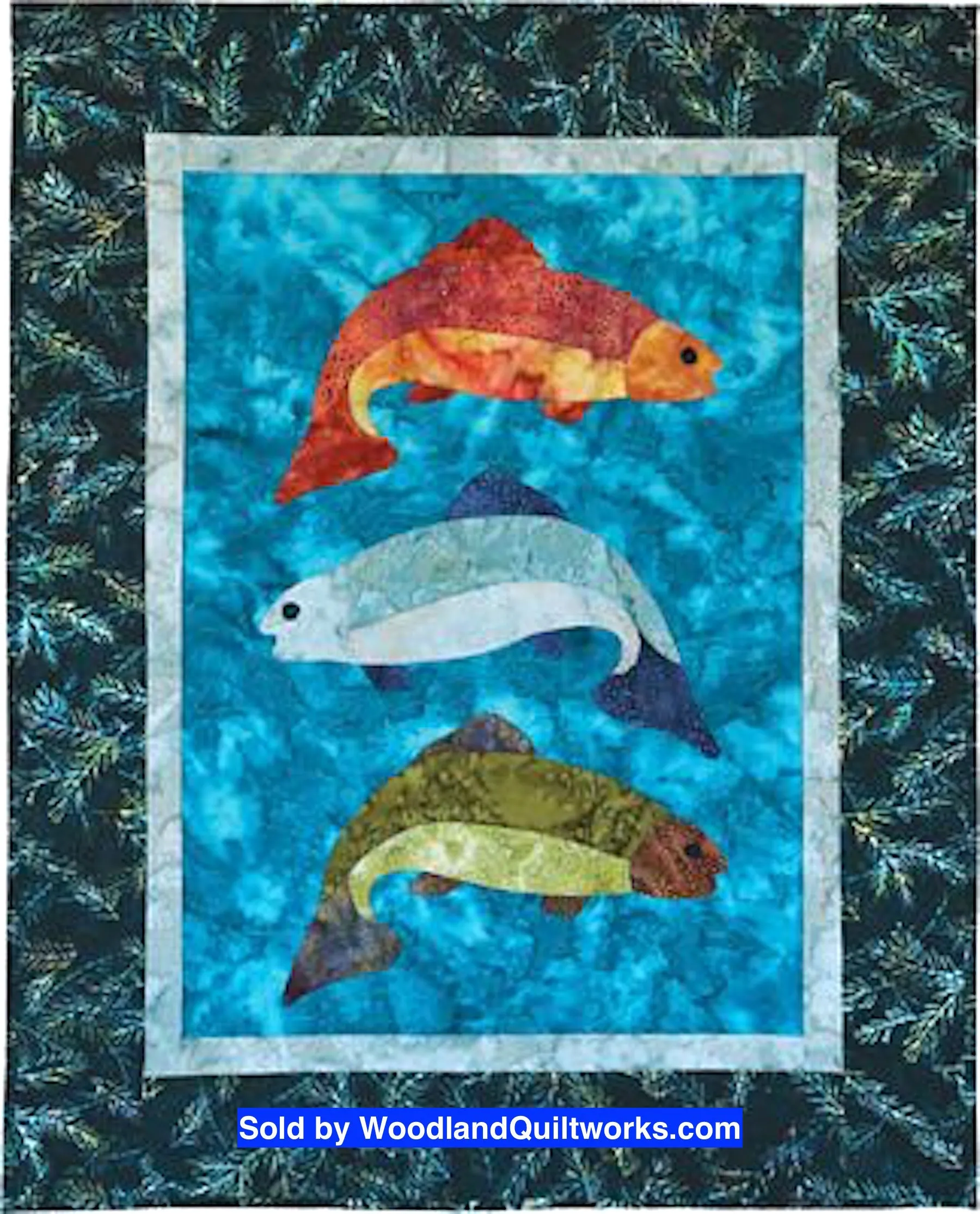 Fish Tales Quilt Pattern by McKenna Ryan