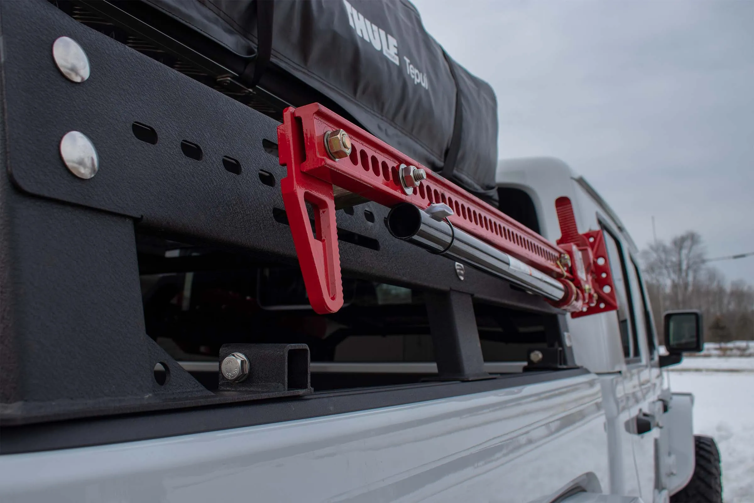 Fishbone Half Tackle Rack - Gladiator Bed Rack