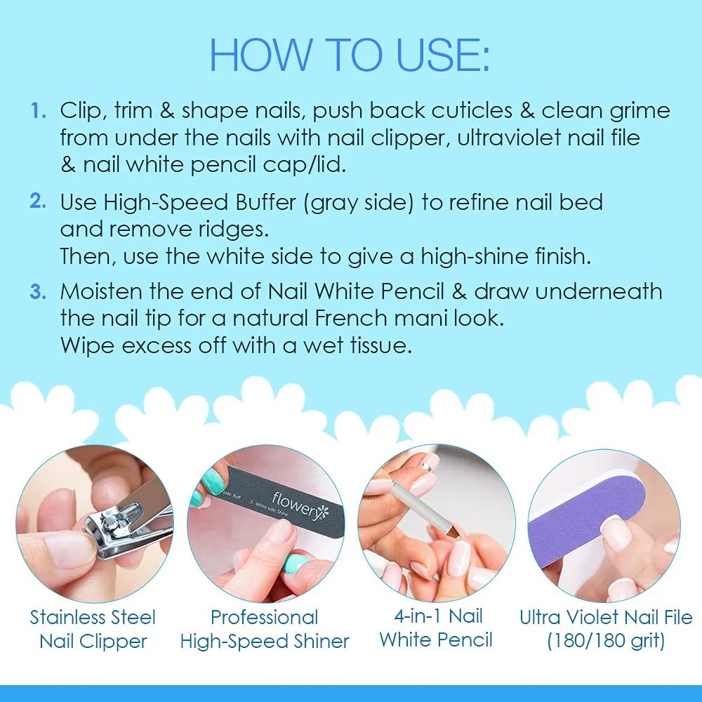 Flowery - Natural Nail Repair Kit