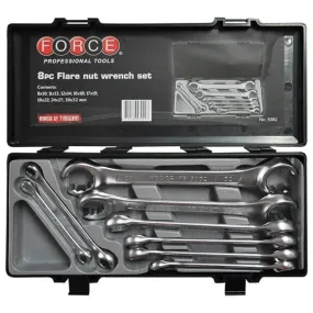 FO-5082 - Force 8Pc Flare Nut Wrench Set 8-32mm