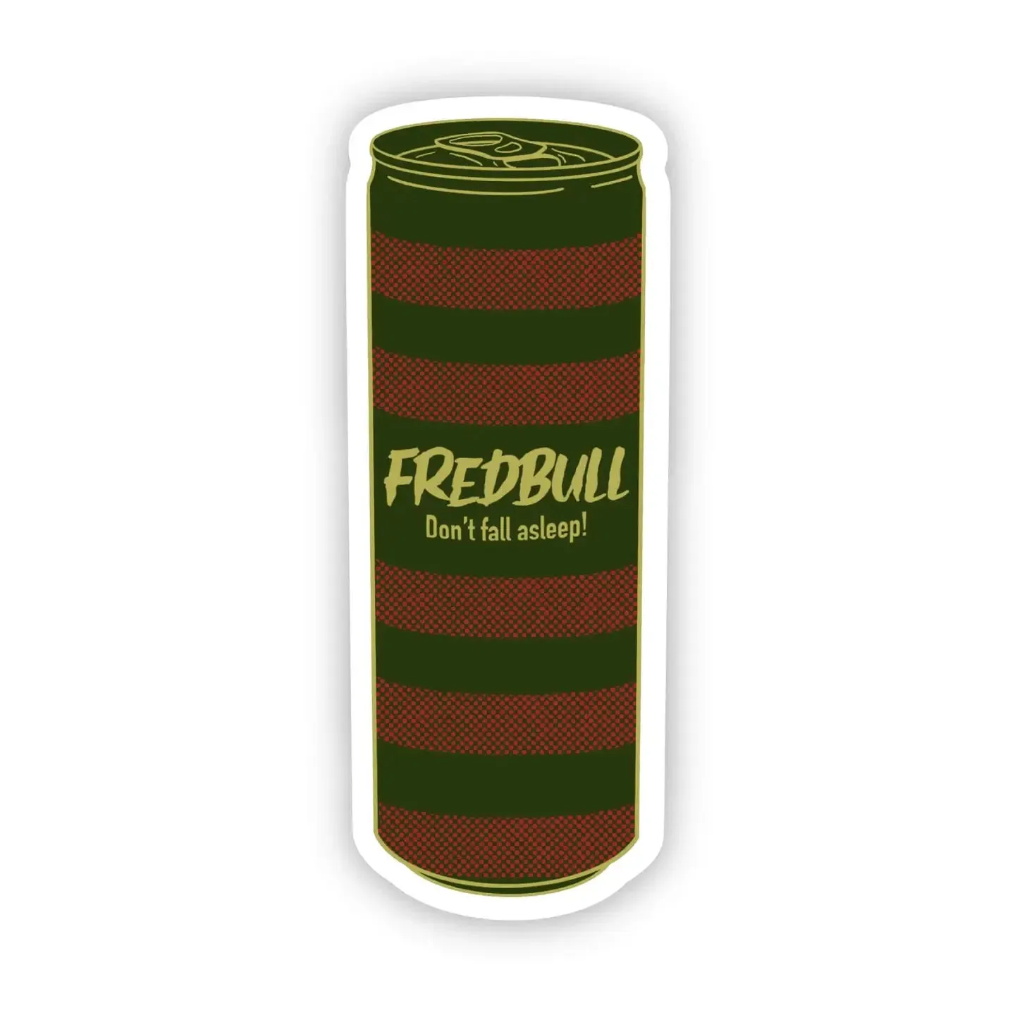 Fredbull - Horror Fan Sticker