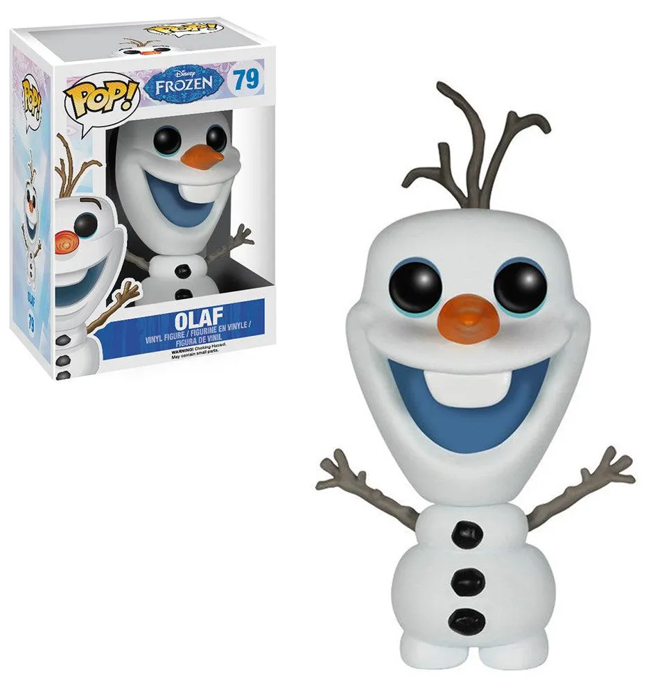 Funko Disney Frozen 79 Olaf Flocked Asia Exclusive Pop! Vinyl Figure