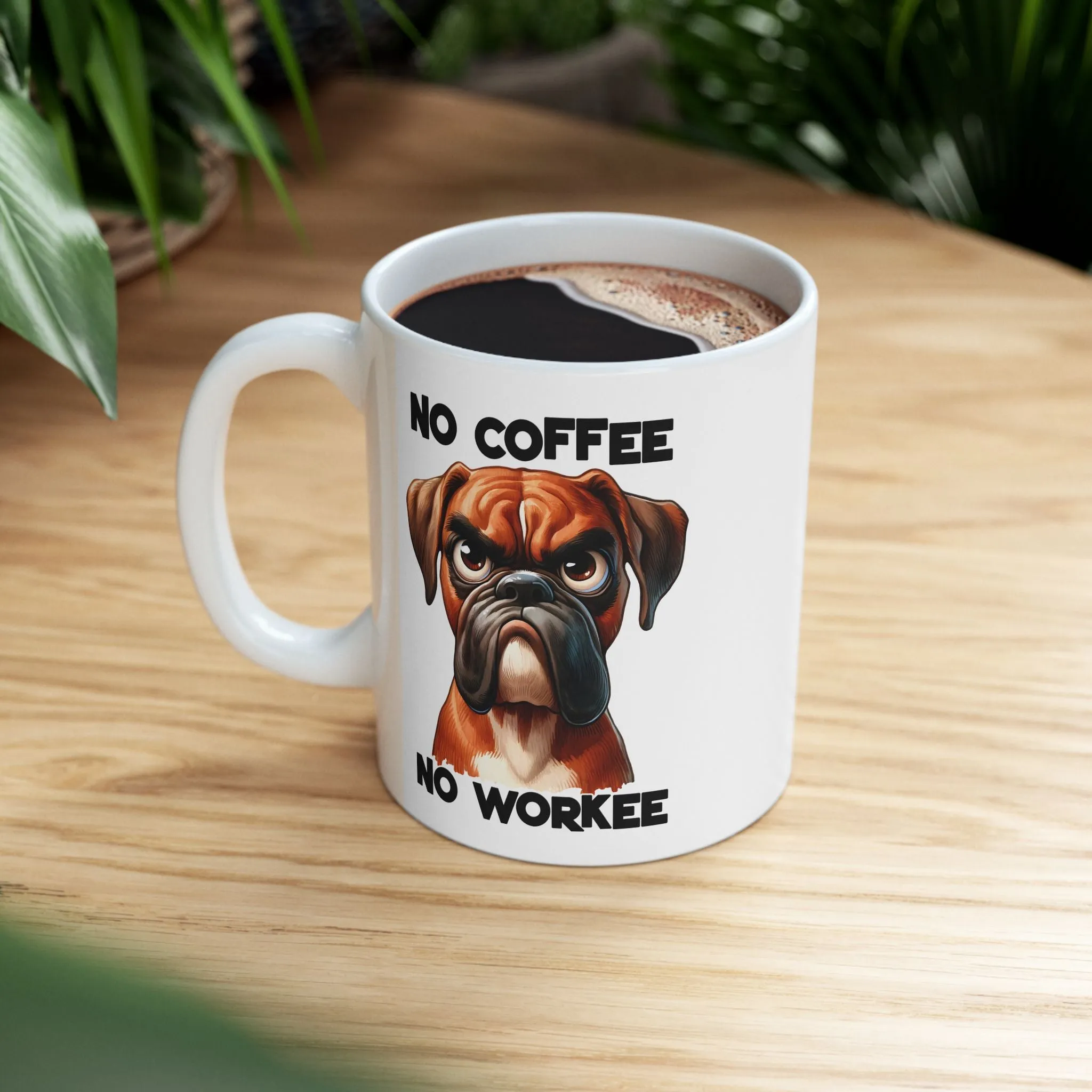 Funny Boxer Dog Ceramic Mug - Perfect Gift for Dog Lovers