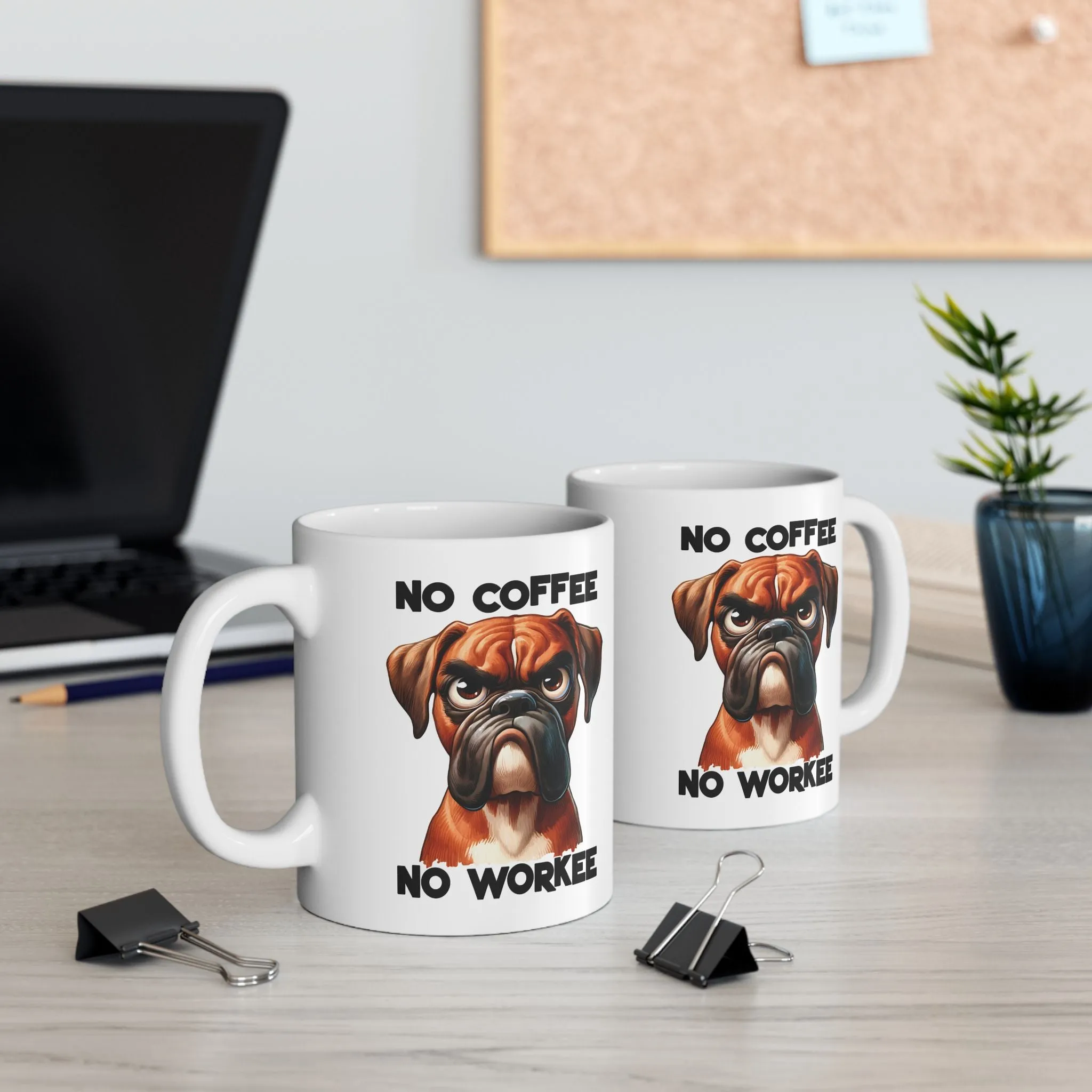 Funny Boxer Dog Ceramic Mug - Perfect Gift for Dog Lovers