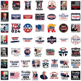 Funny Trump 2024 Stickers 100 piece Pack