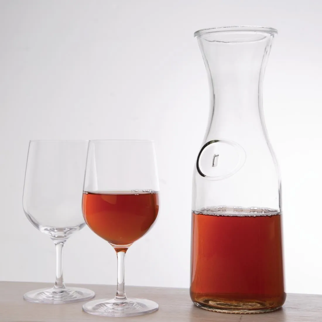 GG928 Olympia Glass Carafe 1Ltr (Pack of 6)