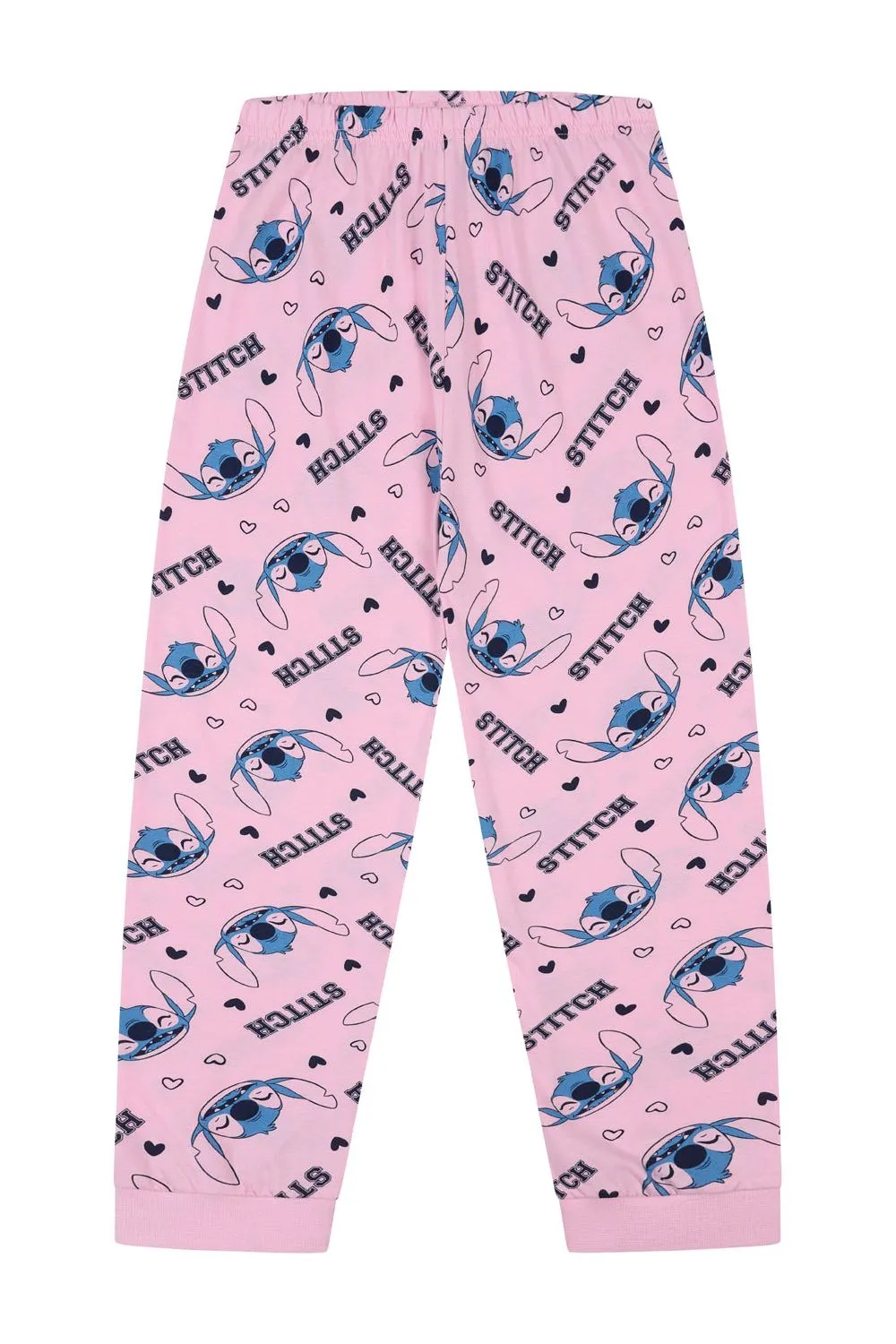 Girls Disney Lilo And Stitch, Angel Long Pyjamas Set W23