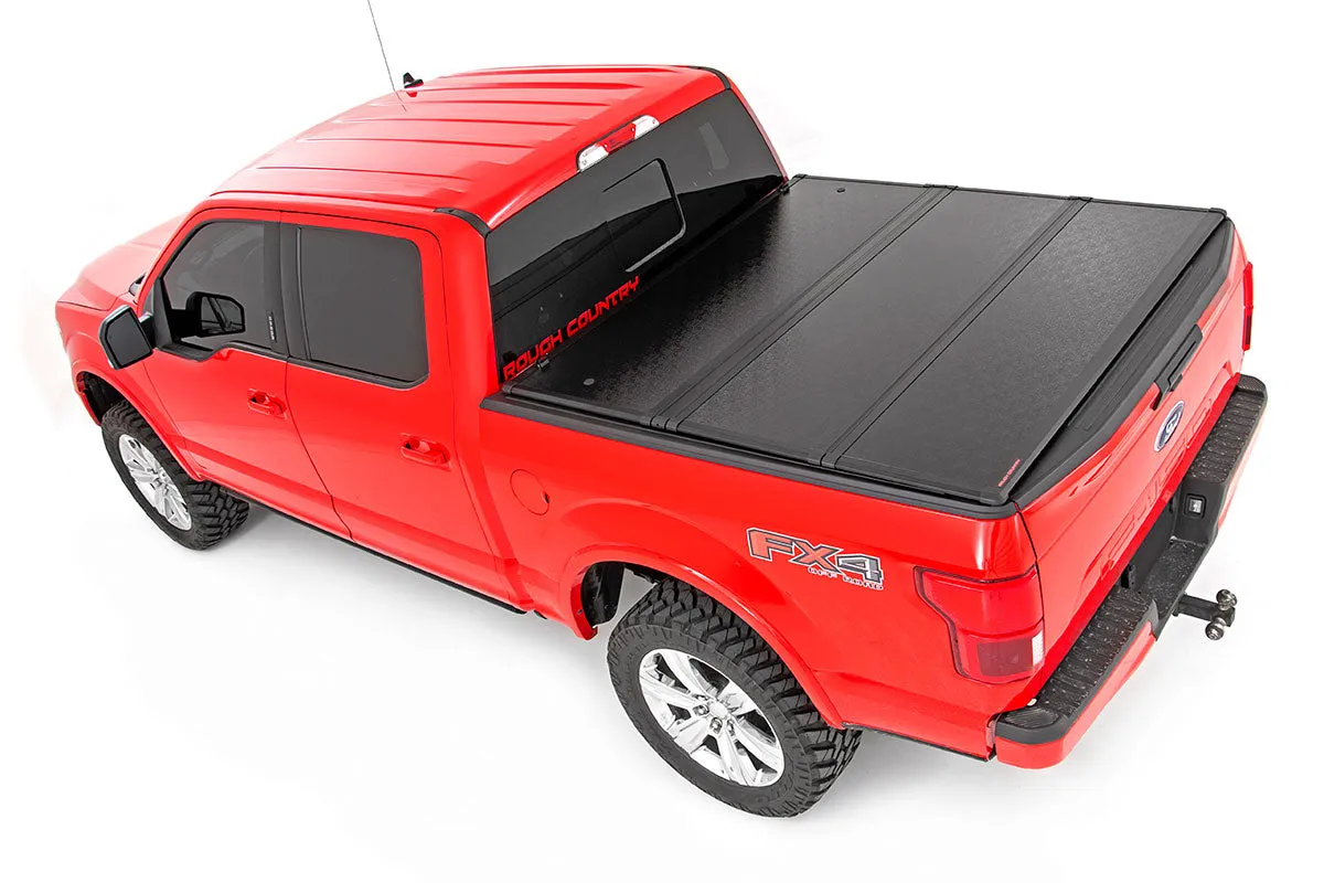 Hard Folding Bed Cover | 5.5 Ft Bed | Ford F-150 /F-150 Lightning -2022 | 2015-2022