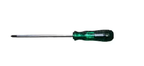 Harvest Acetate Grip Green Screwdriver   PH2 x 150mm