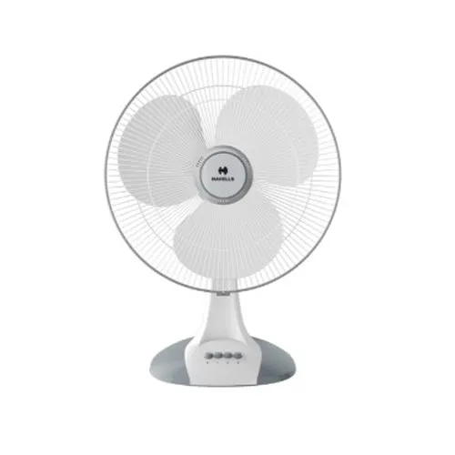 Havells Sameera Table Fan -  ( White , Gray )