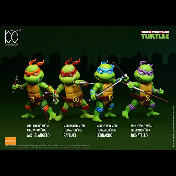 Herocross MHMF#302 Teenage Mutant Ninja Turtles Box Set Action Figures