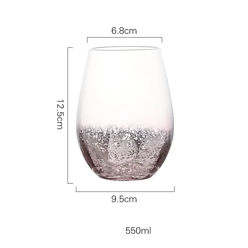 Home Starry Sky Glass Water Cup