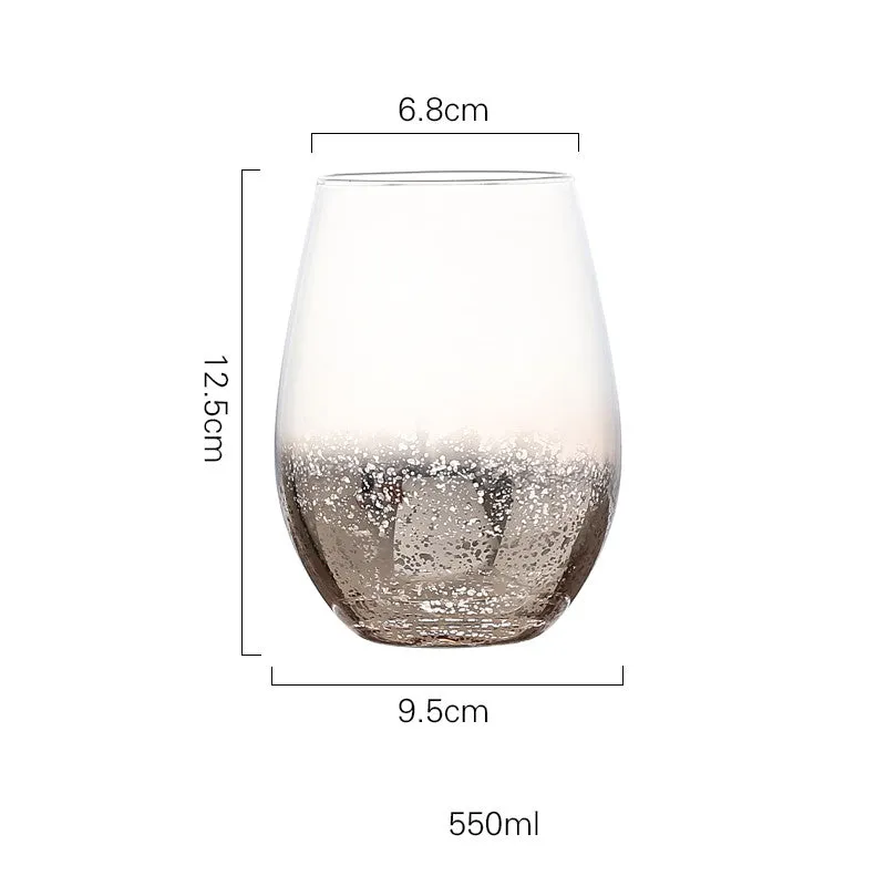 Home Starry Sky Glass Water Cup