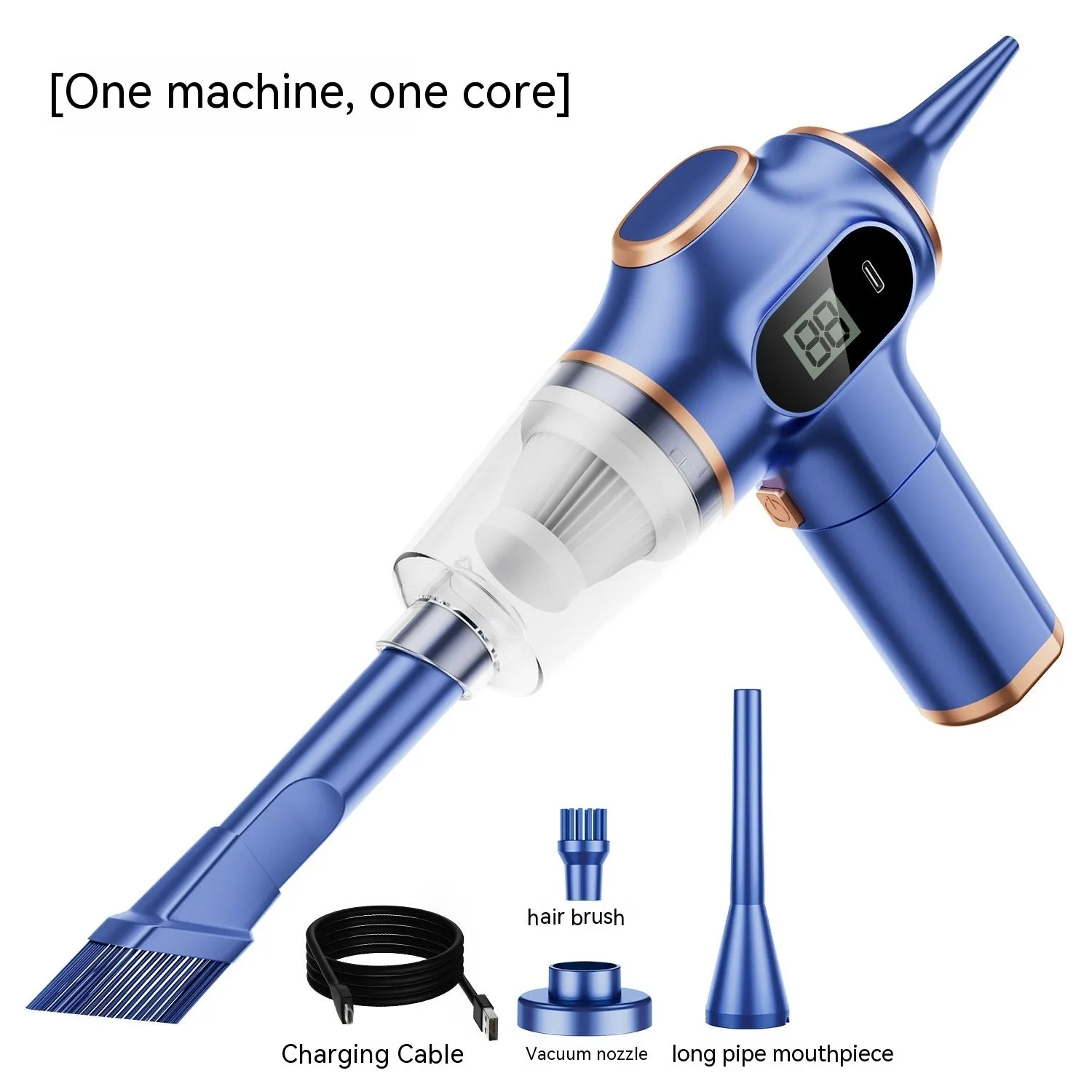 Household Small Rechargeable High-power Car Hand Vacuum Cleaner