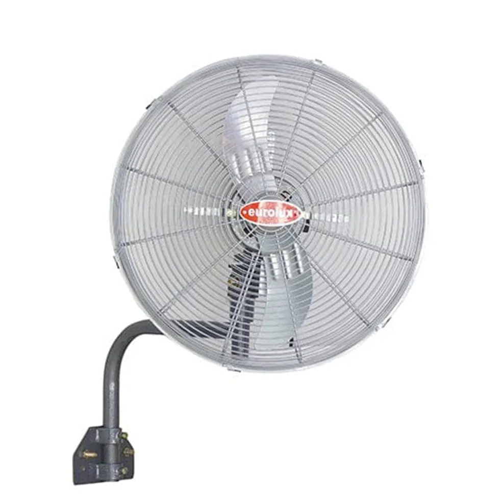 Hurricane Wall Fan - 2 Blades | Silver