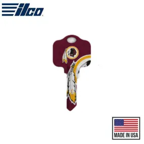 Ilco - NFL TeamKeys - Key Blank - Washington RedSkins - SC1 (5 Pack)