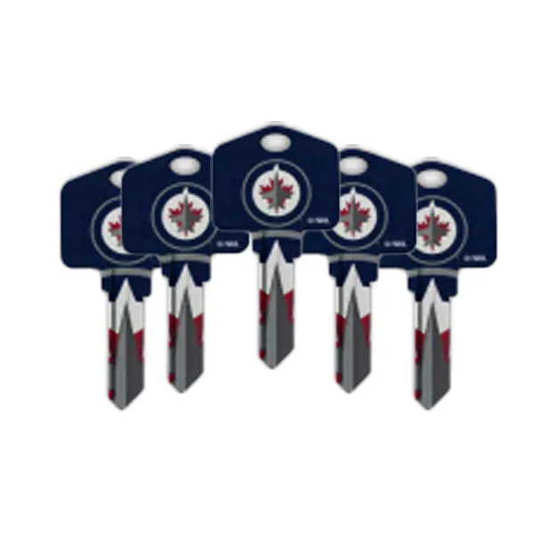 Ilco - NHL TeamKeys - Key Blank - Winnipeg Jets - SC1 (5 Pack)