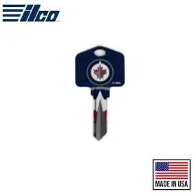 Ilco - NHL TeamKeys - Key Blank - Winnipeg Jets - SC1 (5 Pack)