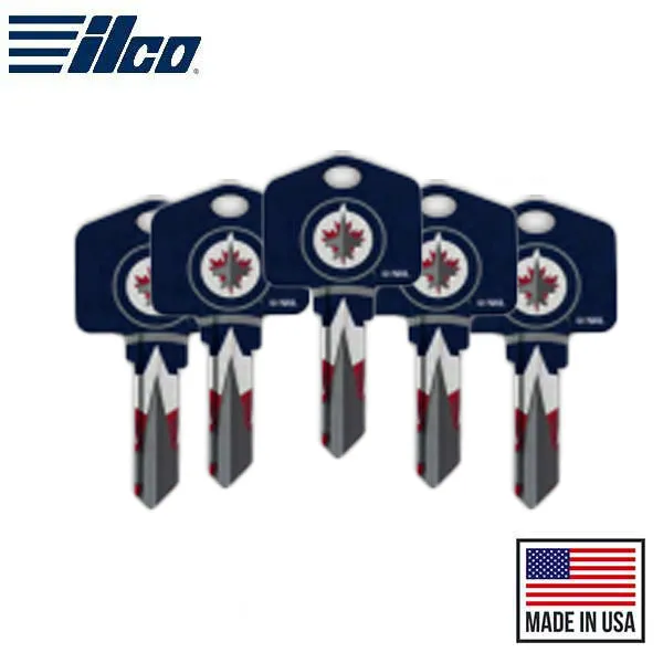 Ilco - NHL TeamKeys - Key Blank - Winnipeg Jets - SC1 (5 Pack)