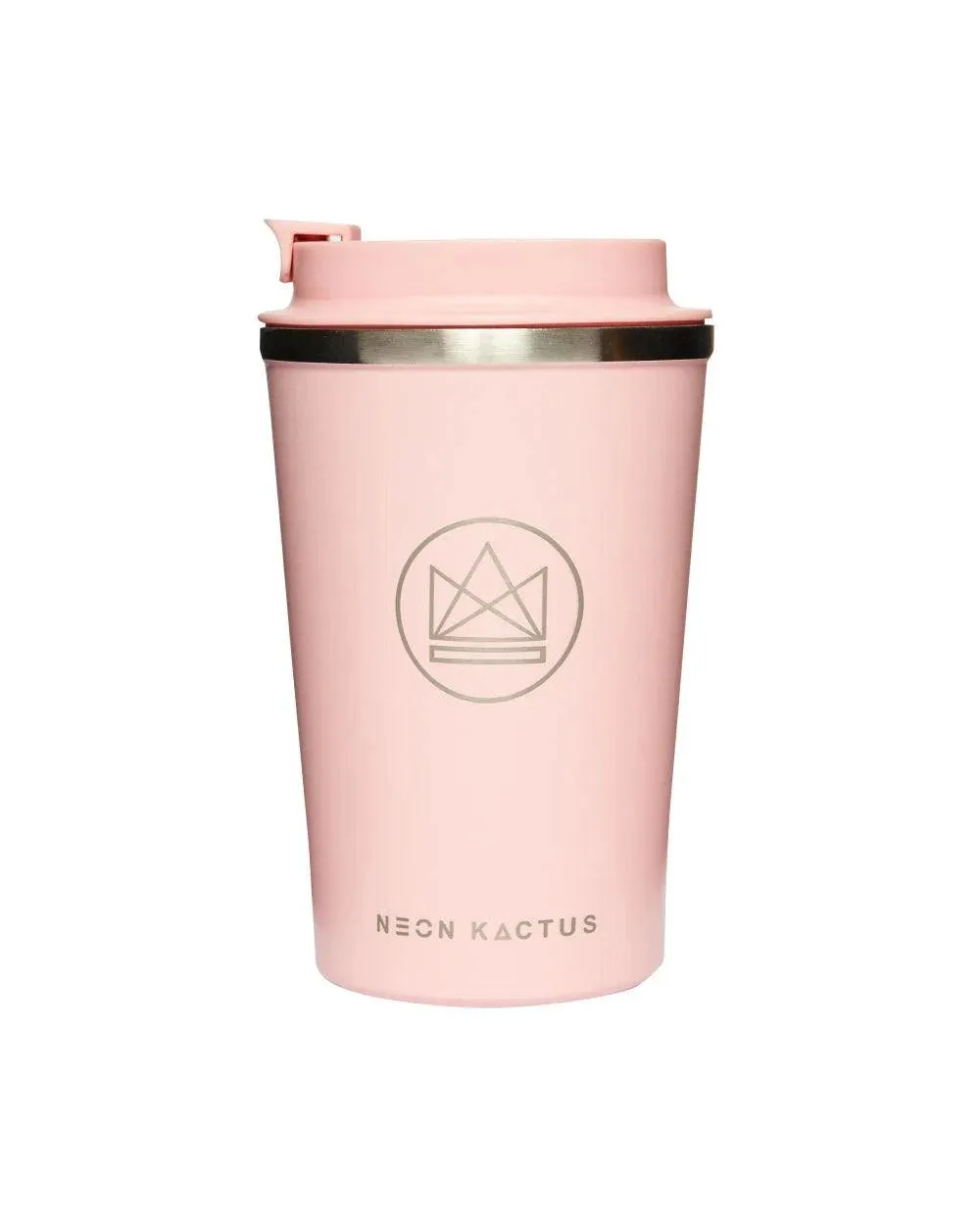 Insulated Coffee Cup - 380ml - Pink Flamingo