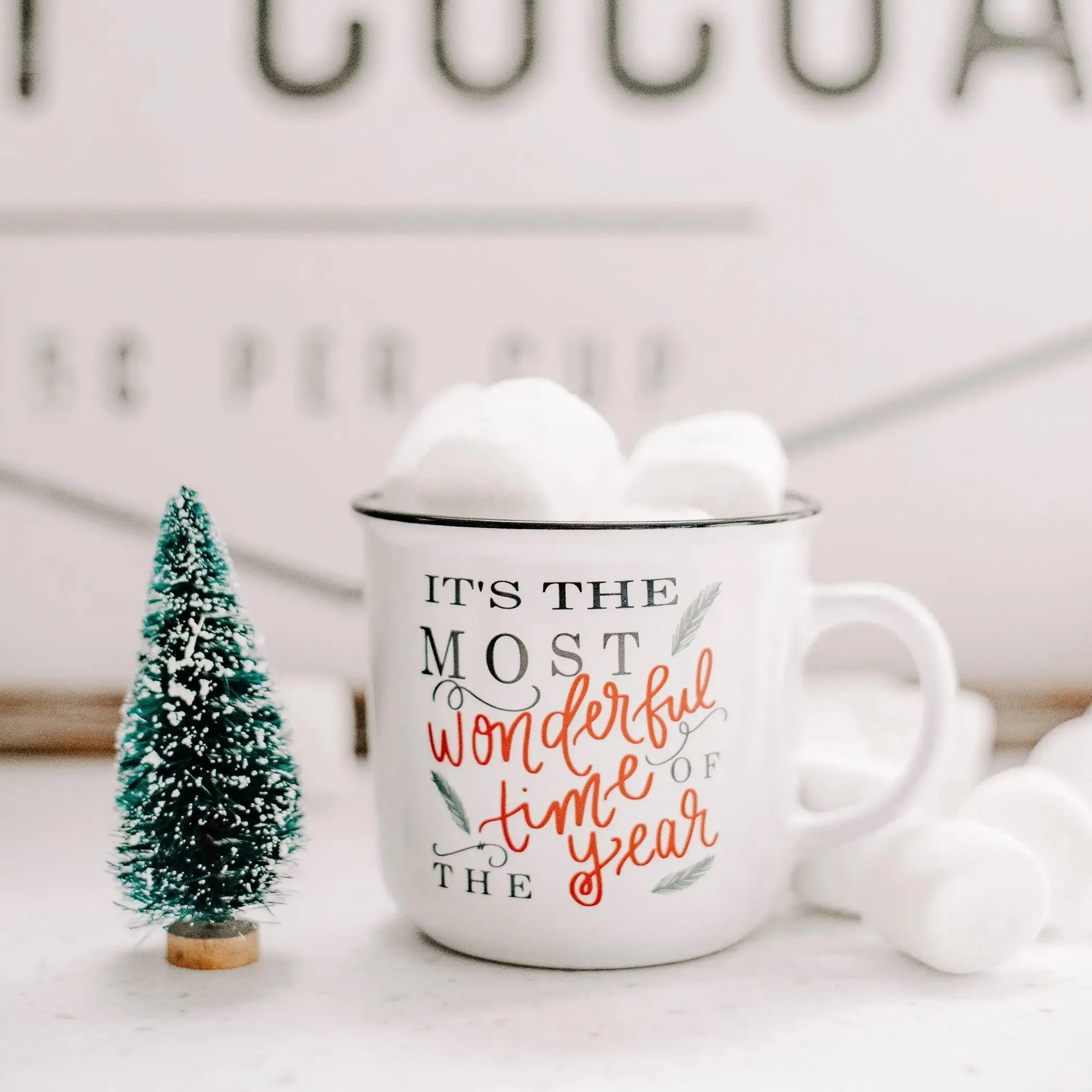 It's The Most Wonderful Time of the Year Ceramic Campfire Coffee Mug