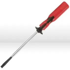 K36 Klein Tools Screwdriver,Split-blade screw-holding driver,1/4"Slotted,Size 6"Shank,9-3/4"