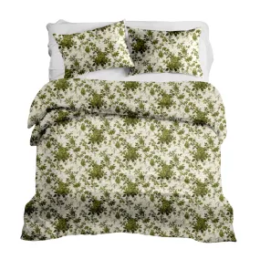 Keaton in Olive Duvet Cover