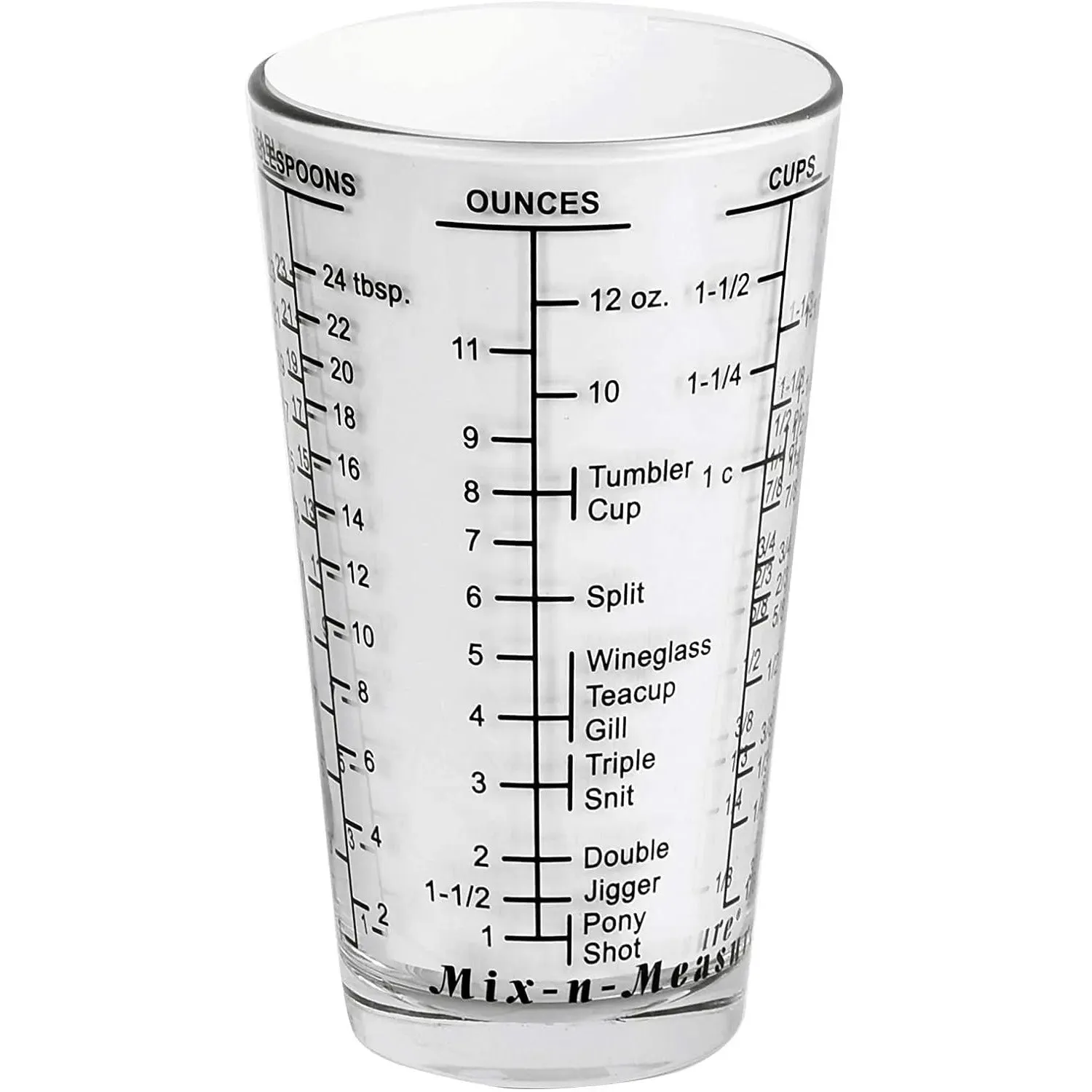 Kolder Glass Mix-in-Measure, 2 Cup