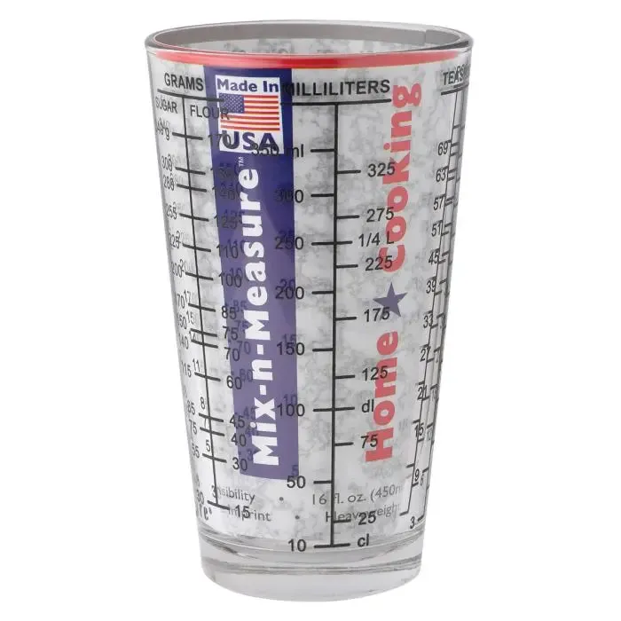 Kolder Glass Mix-in-Measure, 2 Cup